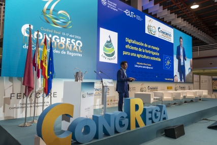 El proyecto europeo LIFE TRIPLET, en el Congreso Nacional de Comunidades de Regantes de Ciudad Real