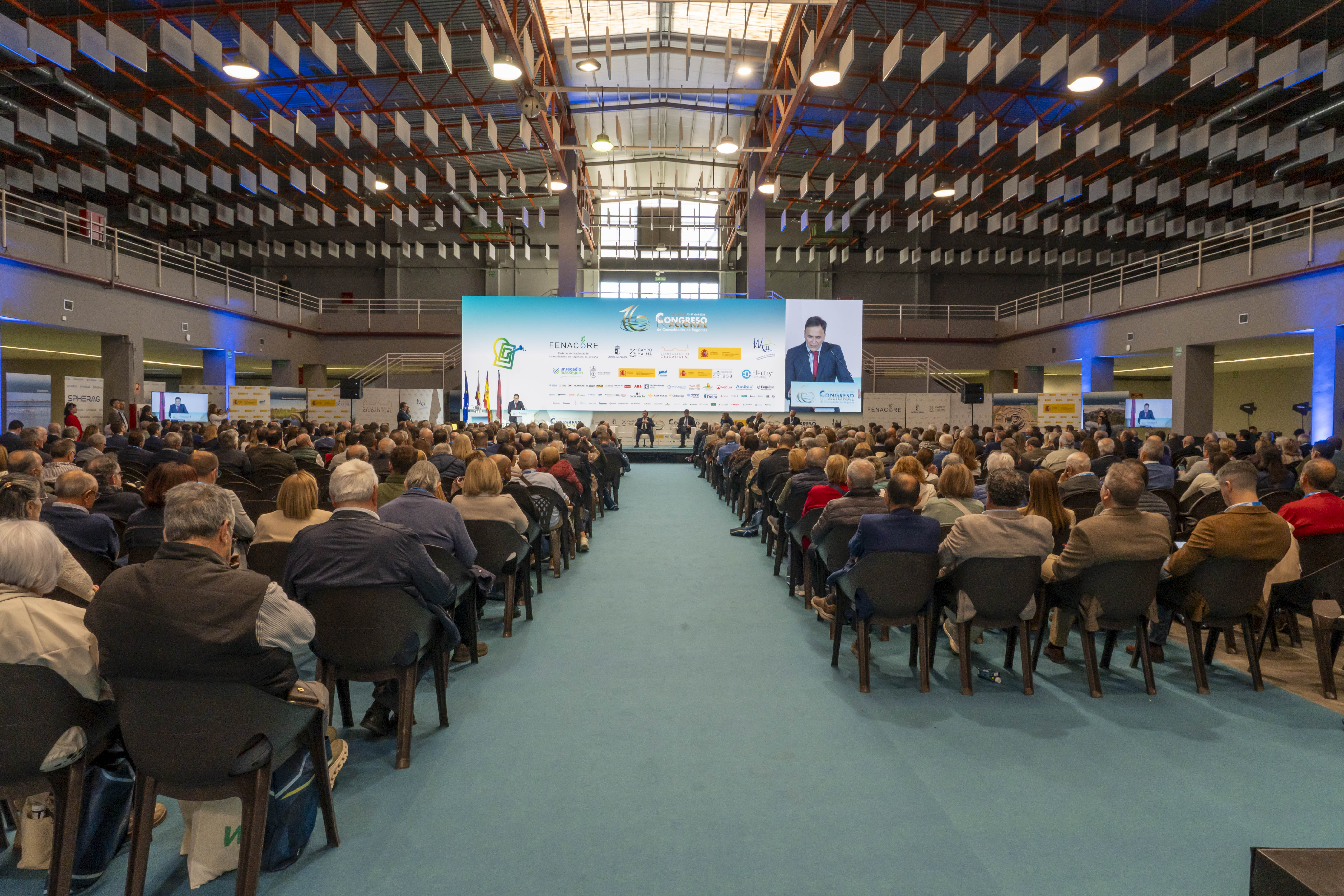 En imágenes: Inauguración del 16 Congreso Nacional de Comunidades de Regantes de Ciudad Real