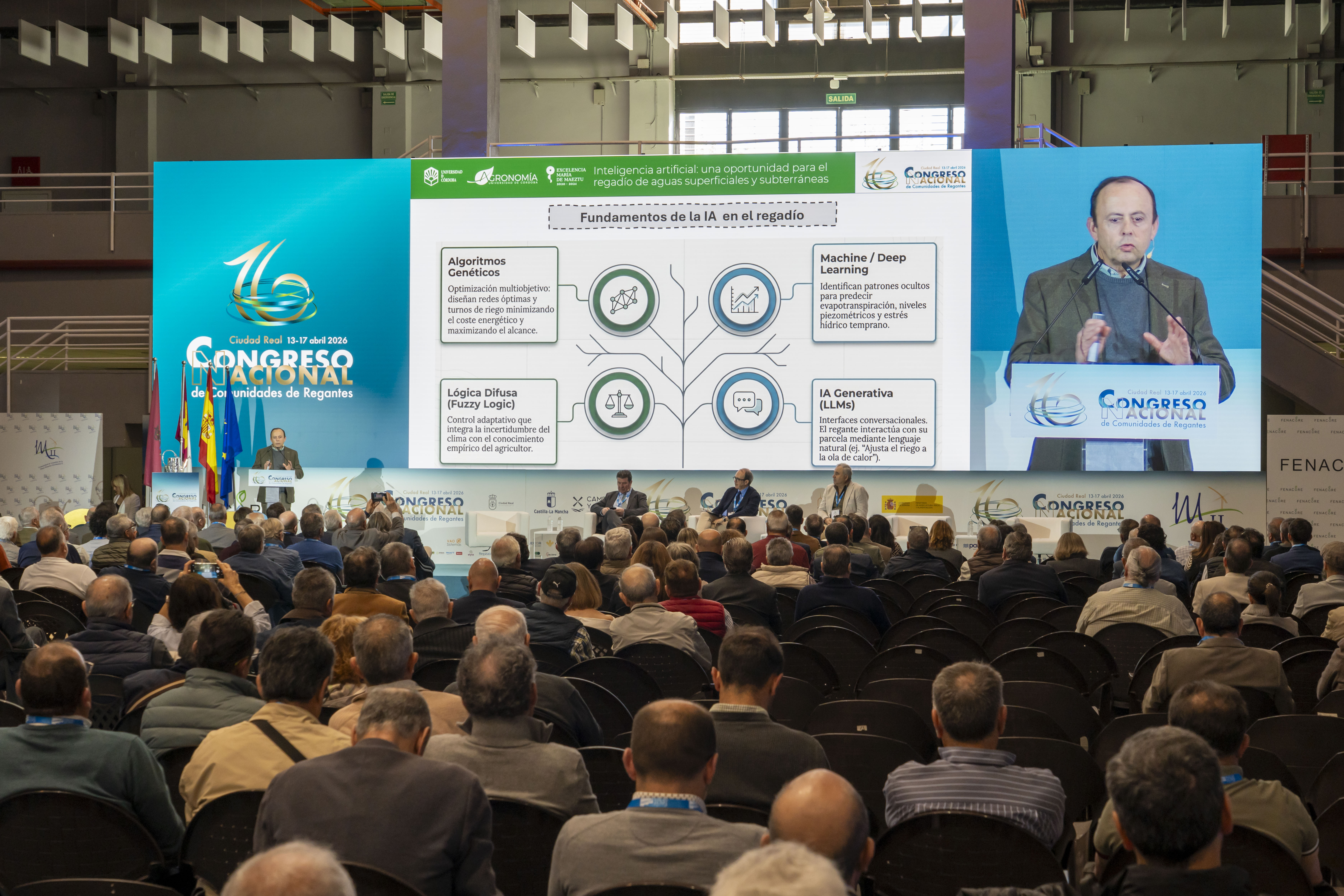 En imágenes: Segunda jornada y Puertas Abiertas del 16 Congreso Nacional de Comunidades de Regantes de Ciudad Real
